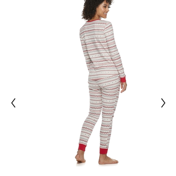 NWT fam Bundle NEW Matching Christmas Pajamas matching Lauren Conrad LC Jammies - Picture 4 of 12